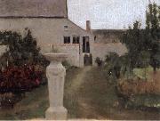 Fernand Khnopff The Garden oil painting on canvas